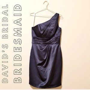 One Shoulder Bridesmaids Dress